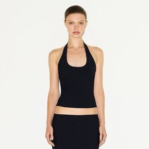 SKIMS Cling Matte Halter Top